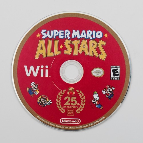 Super Mario All-Stars (Nintendo Wii, 2012) No Manual, Tested - Picture 5 of 6