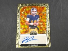 2024 LEAF METAL HALLOWEEN JU JU LEWIS SUPER PRISMATIC GOLD CANDY CORN AUTO 1/1