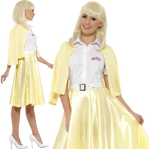 Ladies Officially Licensed Grease Good Sandy Fancy Dress Costume by ...