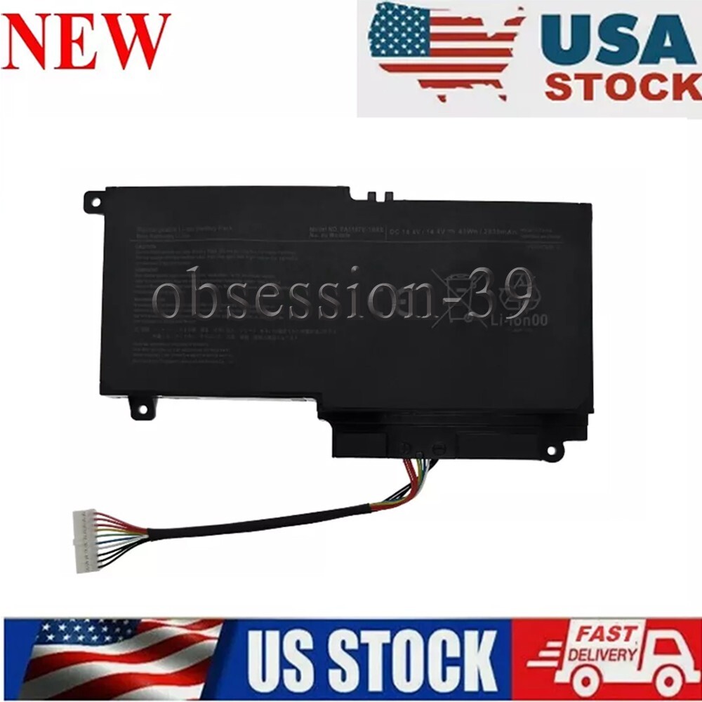 Battery For Toshiba PA5107U-1BRS L45 L50 L55 L55t P50 P55 S55 P000573230 43WH