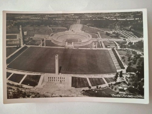 AK Berlin -Reichsportfeld, Fliegeraufnahme, Olympia 1936