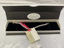 Girl's Little Pearl Bracelet White, 6.5" - For 8 - New / Minor Box Damage
