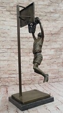 Basketball Player Athlete NBA Bronze Statue Sculpture Figurine Trophy Figure NR