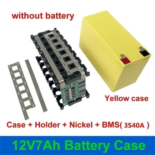 Blue 12V 3S 7P 40A Li-ion Battery Pack DIY Kits Case Holder for Power Wall SPUK - Picture 20 of 23
