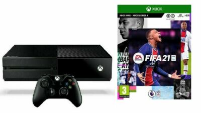 XBOX ONE CONSOLE+CONTROLLER Fifa 21 Game 500GB BLACK MINT Fast ...