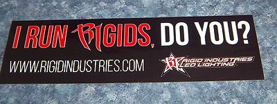  Decal / Sticker Automotive  I Run Rigits Do You Ridgit industries