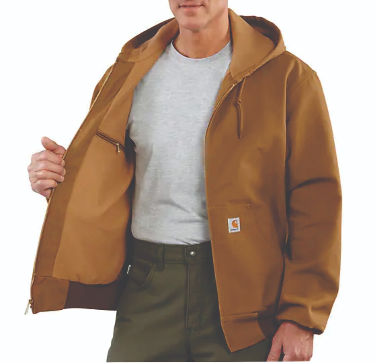 Carhartt ® Thermal-Lined Duck Active Jacket CT106678 Carhartt ® Thermal-Lined Duck Active Jacket CT106678