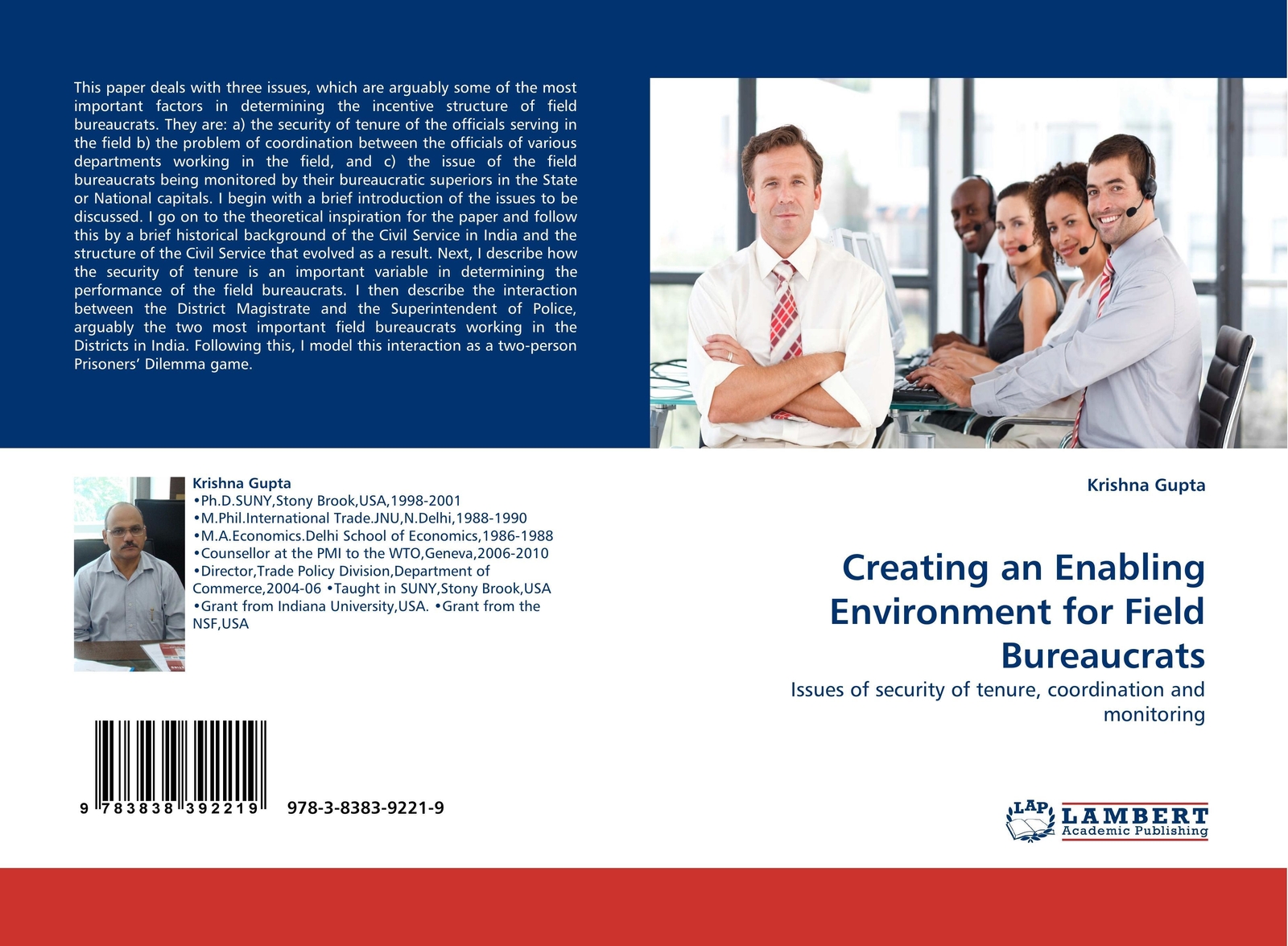 Thumbnail - Creating An Enabling Environment For Field Bureaucrats Krishna Gupta