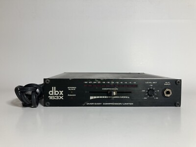 Vintage DBX 163X Over Easy Compressor Limiter