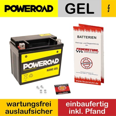 Aprilia RSV 1000 R Factory, 2004-2010, Gel Batterie, startklar (inkl 7,50 Pfand)