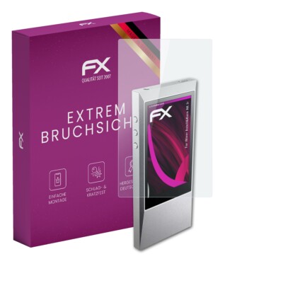 atFoliX Glasfolie für IRiver Astell&Kern AK Jr Displayfolie 9H Schutzpanzer