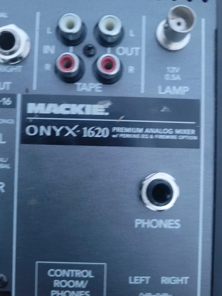 Mackie Onyx 1620 Mixer Onyx1620  Console Onyx-1620 - Image 3 of 4