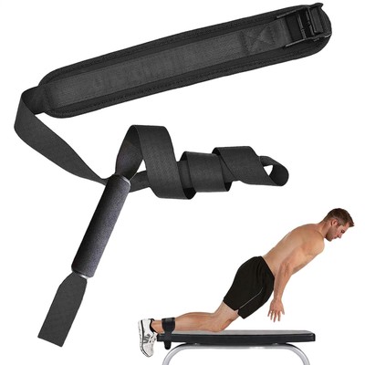 Verbesserte Nordic Hamstring Curl Strap Maschine TPE Knie Pad Home Gym Zubehör