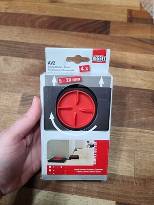 Bessey Adjustable Floor Spacer AV2 For Easy Flooring Installations - 4 X In Box