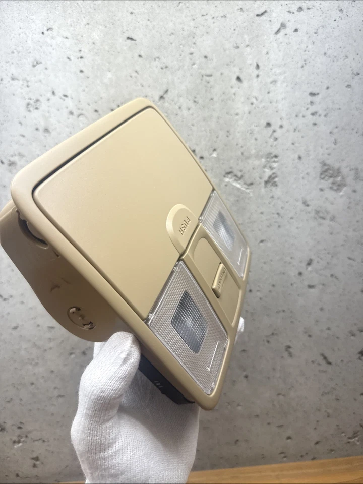 HYUNDAI ACCENT 12 13 14 BEIGE BRONCEADO CÚPULA INTERIOR MAPA LUZ CONSOLA SUPERIOR Foto 4 de 4