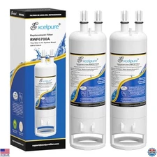 EXCELPURE WHR1RXD1 Replacement Water Filter 2-Pack for EDR1RXD1, Everydrop® 1