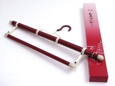 Buy it now Extendable kimono hanger that can also hang obi.