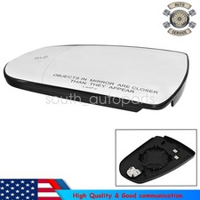 Driver Side Mirror Glass Heated Blind No-Anti...