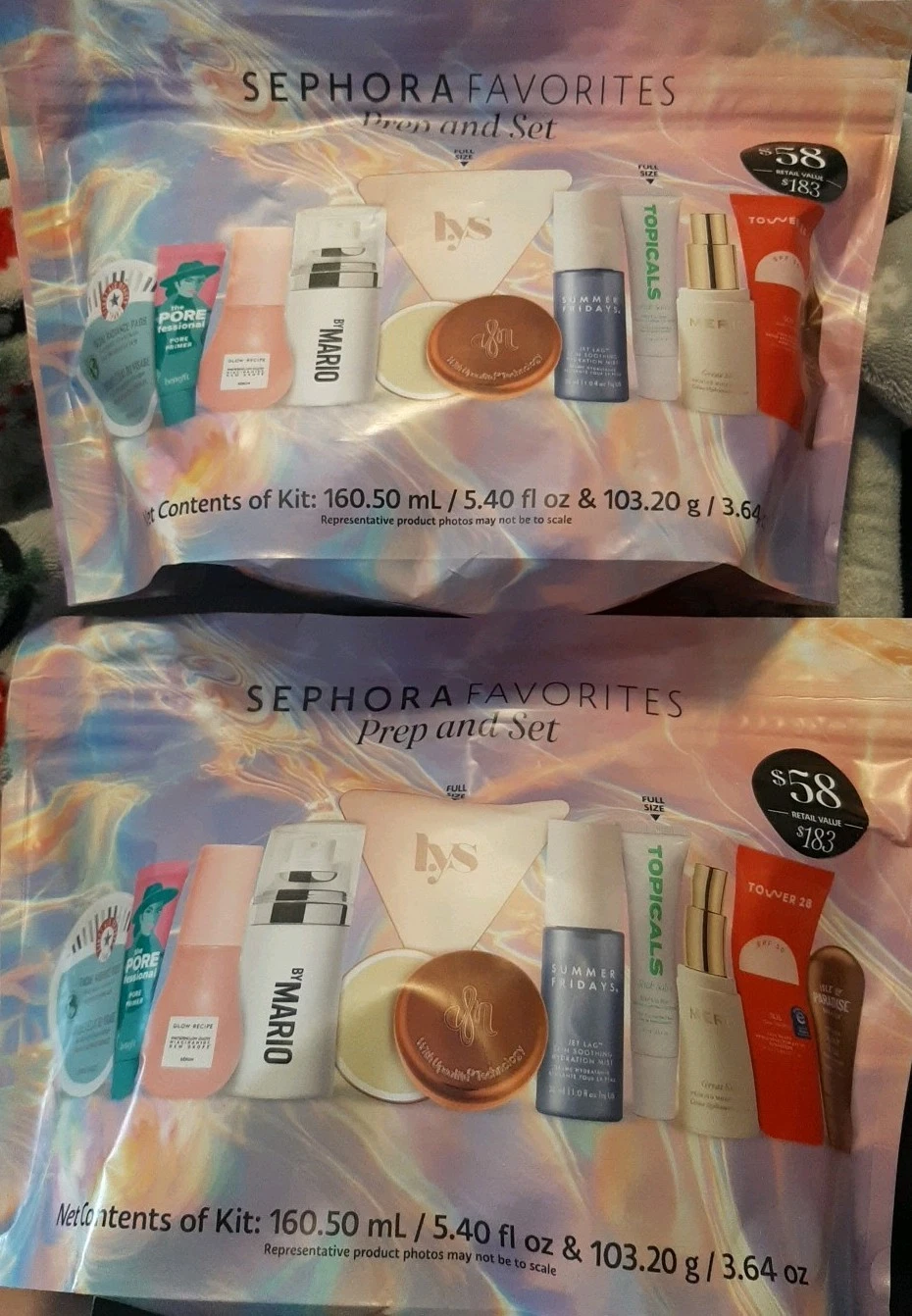 Sephora Prep And Set Kits. Set Of 2.
Opens in a new window or tab