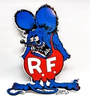 Rat Fink - Vintage Porcelain Sign - Racing Service Station Hot Rod Petroliana