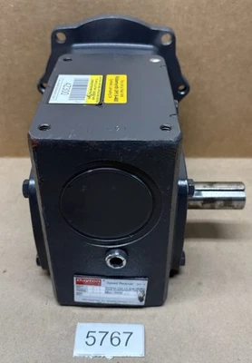 Dayton 4Z300 Speed Reducer Right-Angle C-Face 56C Frame Motor NOS - Image 1 of 4