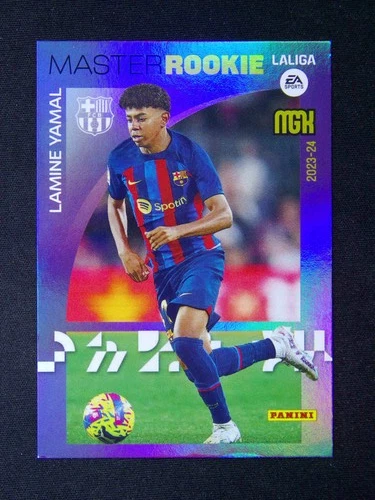 2023-24 Panini Megacracks La Liga Lamine Yamal #423 Master Rookie EA Sports