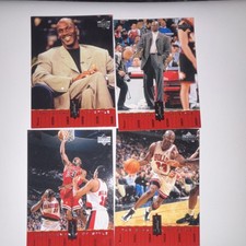 Upper Deck Michael Jordan The Element of Style #128 1997-98 4-Card Lot