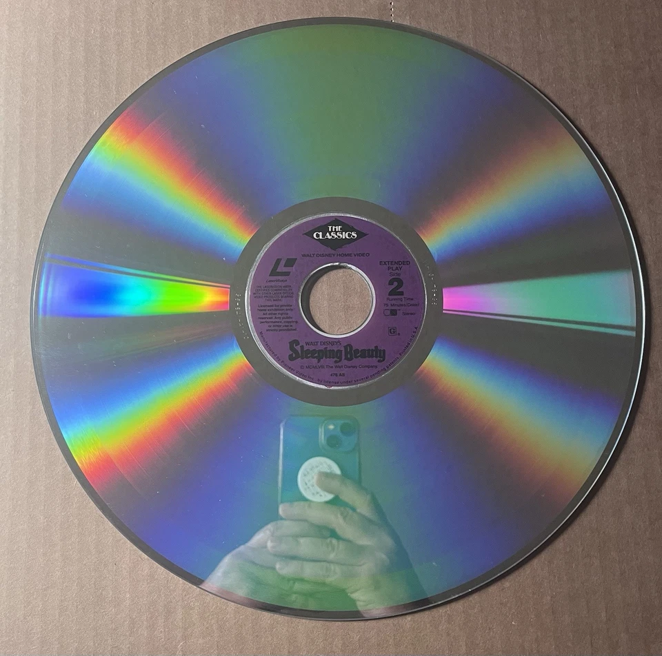 WALT DISNEY'S SLEEPING BEAUTY  USED VERY GOOD Laserdisc - Image 4 of 4