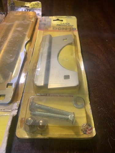 Lot Of 3 Stainless Steel Entry Latch Guard Locksmith parts Estate - Picture 6 of 10