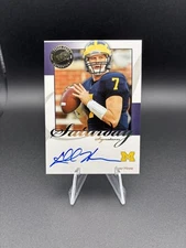 2008 Press Pass SS-CH Saturday Signatures Chad Henne Auto Autograph Michigan