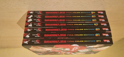H.O.T.D. Highschool of The Dead Fullcolor Edition Band 1-7 Manga Deutsch