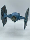 TIE Fighter (Blue) Star Wars Kenner Vintage 1983 Fully Working + Bespoke Stand