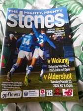 Wealdstone Football Programme V Aldershot & Woking Double Issue 2024/25