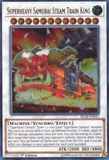 1x (NM) Superheavy Samurai Steam Train King - BLLR-EN011 - Ultra Rare - 1st Edit