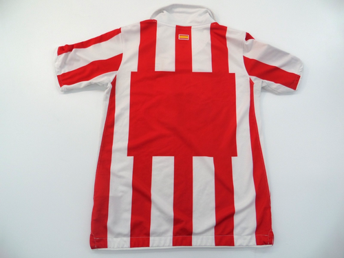 Atletico Madrid LFP Home Red White Football Shirt 2010-2011 Nike Dri-Fit Size L - Picture 14 of 22