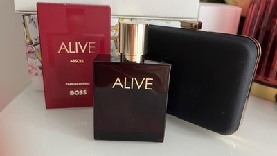 Boss Alive Absolu Parfüm intens + Täschchen, Clutch, Damen,  50 ml