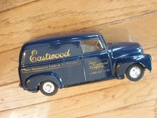 Vintage ERTL Die-Cast Coin Bank 1951 GMC Panel Van Eastwood Automobilia