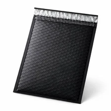 200 #2 8.5x12 Black Poly Bubble Padded Envelopes Mailers Shipping Case 8.5"x12"