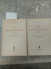 lezioni di diritto costituzionale I- II 1	 di Vezio Crisafulli, 1971, Cedam