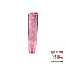 Crystal Diamond Gear Shift Knob, Acrylic Car Modification Stick 200mm Pink