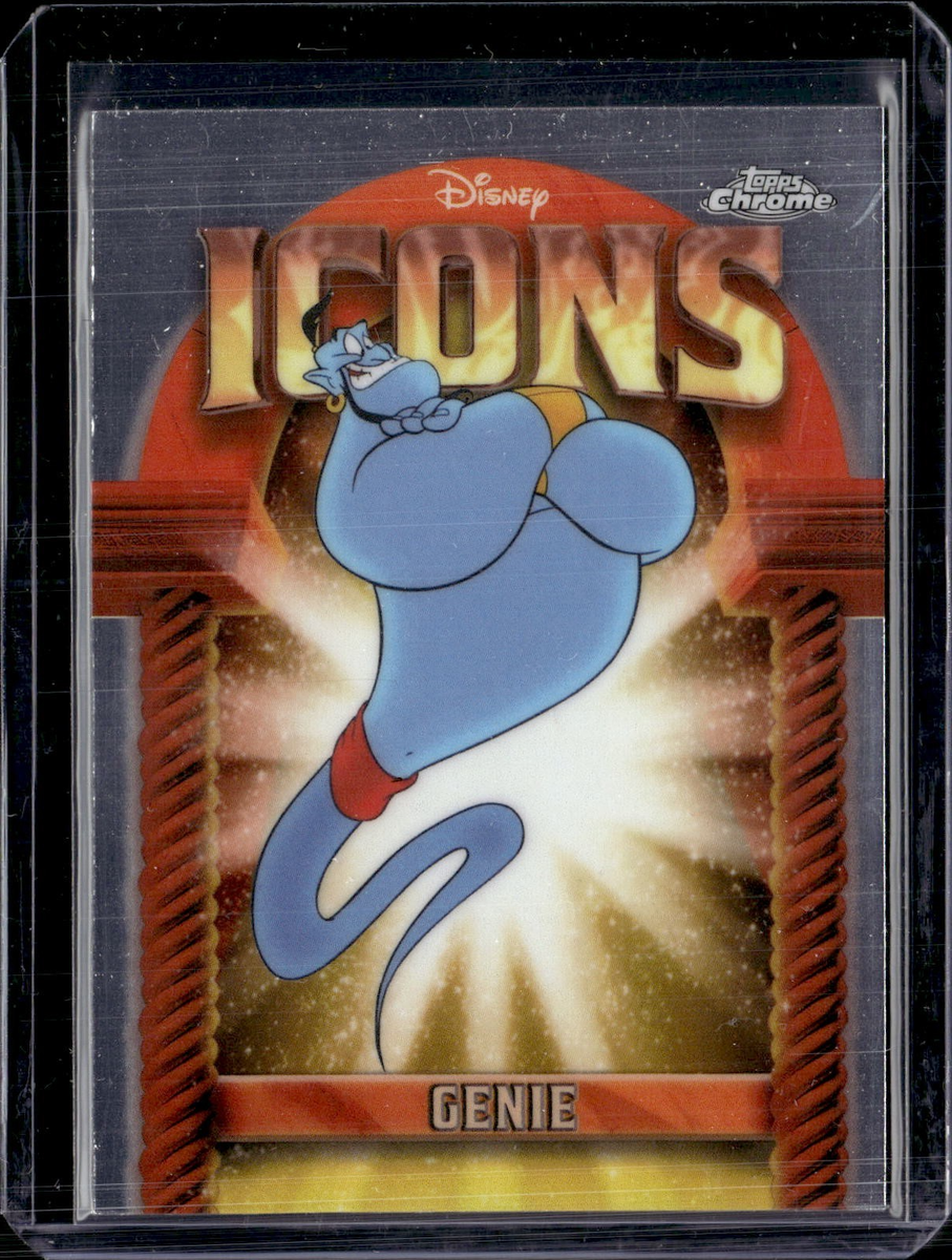 2025 Topps Chrome Disney #DI-30 Genie Icons Insert (59I) | eBay