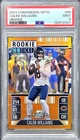 2024 Panini Contenders Optic Caleb Williams Rookie Orange Prizm /75 PSA 9 Bears