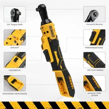 DEWALT DCF513B 20V Cordless Ratchet Wrench 3/8" 45Ft-Lbs 300RPM Tool Only