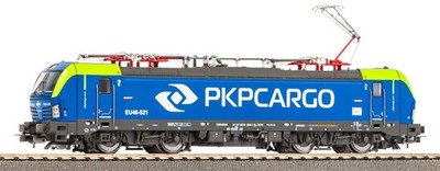 PIKO 21650 PKP Vectron Electric Locomotive HO DC Blue Green Lights EP.VI