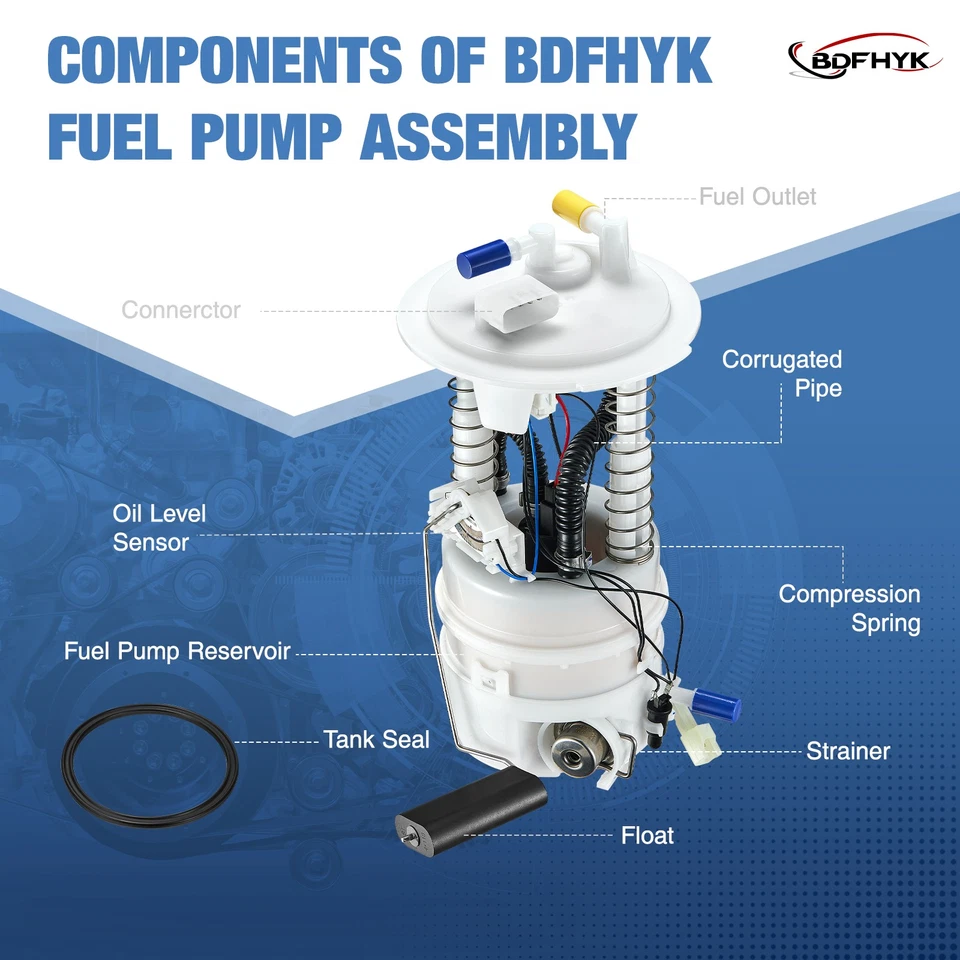 Fits 09-14 Nissan Murano 3.5L Performance Fuel Pump E8536M US Stock - Imagem 4 de 4