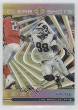 2018 Panini Illusions Clear Shots Gold 228/299 Aaron Donald #CS-AD 0b2