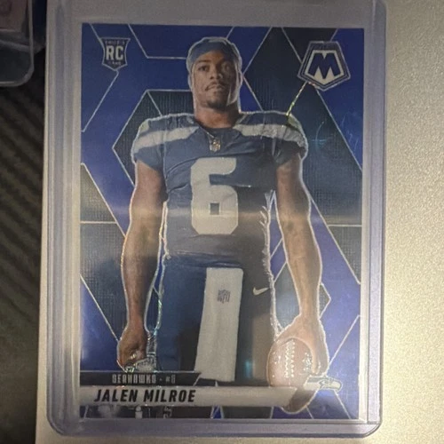 Panini 2025 Mosaic Prizm Rookie Jalen Milroe #283 Seattle Seahawks