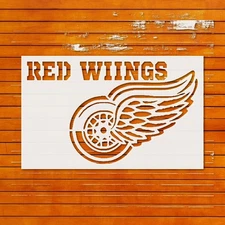 Reusable Red Wings Stencil Template for Wall Art & DIY Crafts by StencilAir