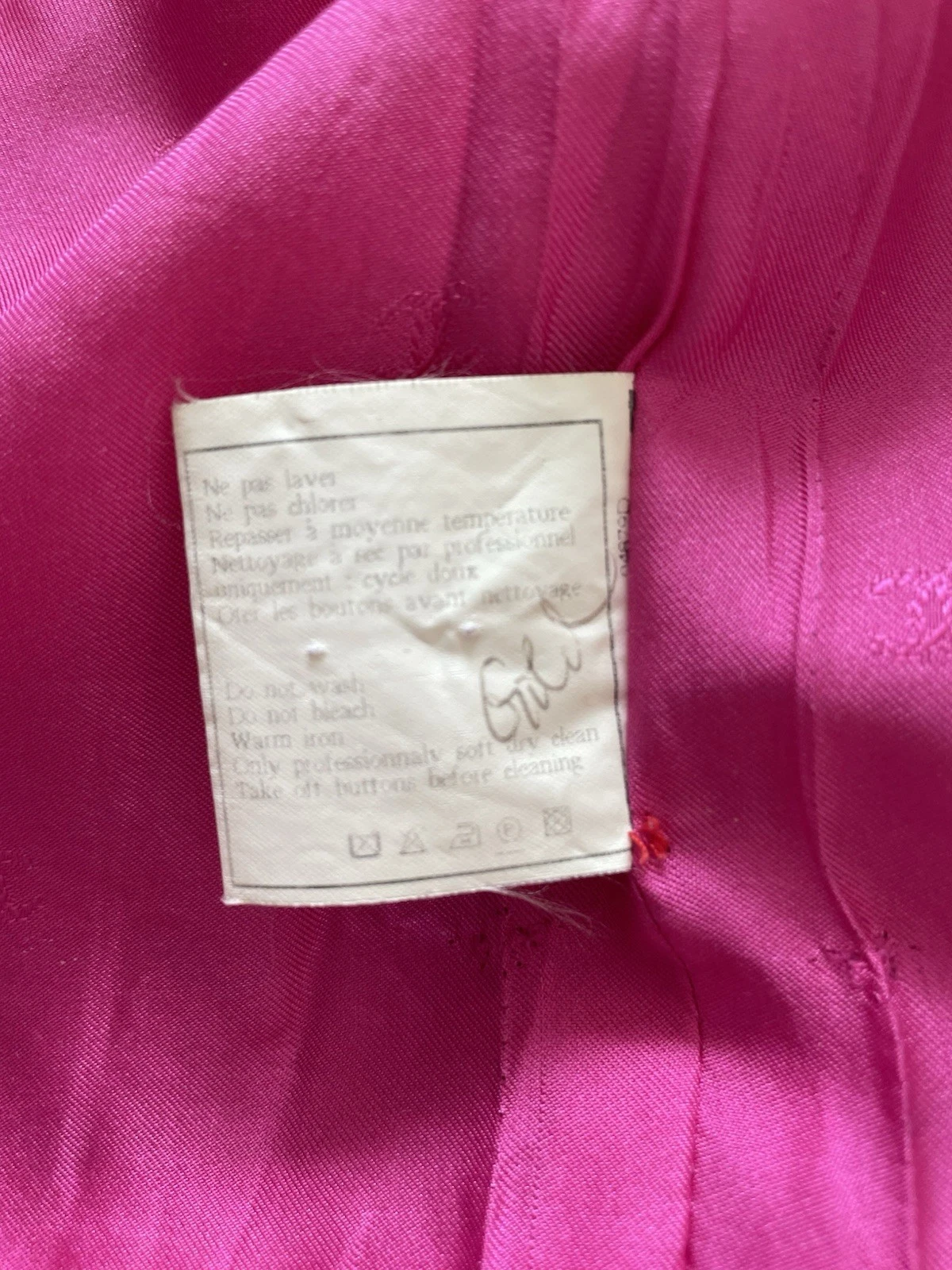 Blazer Chanel con bottoni Gripoix 38