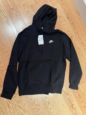 Men's Nike Sportswear Black Tech Fleece Pullover Hoodie - Medium BRAND NEW W/TAG